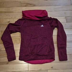 Adidas Women's Size XS Maroon Pullover Sweater